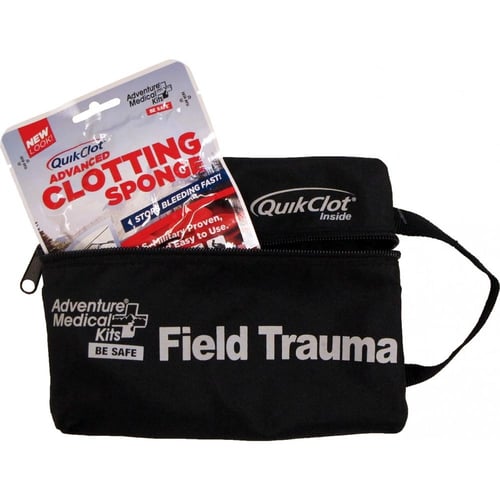PRO SERIES TACT FIELD TRAUMA W/QUIKCLOTField Trauma Kit with QuikClot Stop Bleeding Fast - Clean and Close Wounds - Dress Bullet and Arrow Wounds - Manage Pain and Illnesses - Personal Protection - Provide Hospital-Quality Care - Stabilize Fractures and Sprainsrovide Hospital-Quality Care - Stabilize Fractures and Sprains